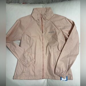Columbia Women's Pink windbreaker Jacket